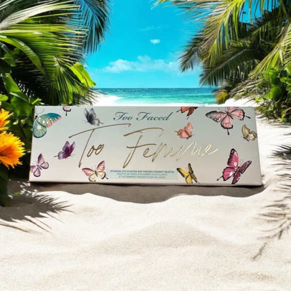Too Faced "TOO FEMME" Ethereal Eye Shadow and Pressed Pigment Palette - Picture 1 of 4